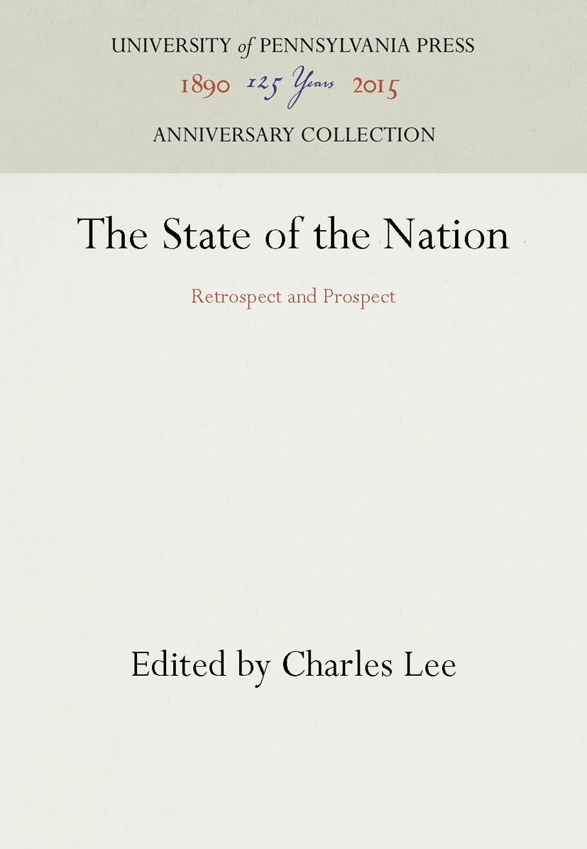 Book cover image for The State of the Nation ISBN: 9781512803976